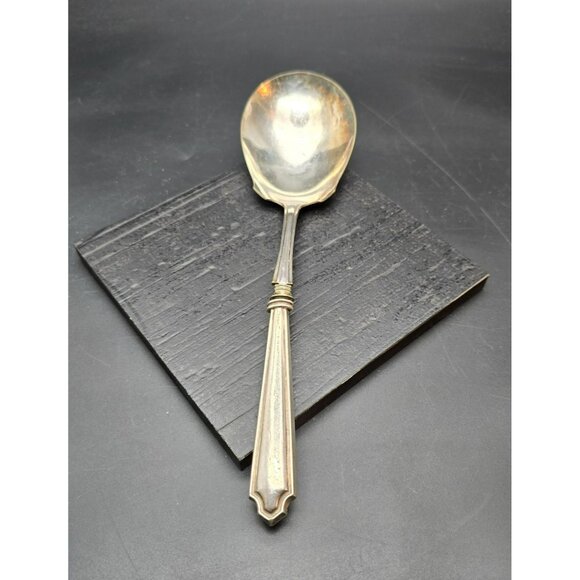 Vintage Sterling Silver Plated Spoon With Sterling Silver Handle HS271 - Picture 1 of 9